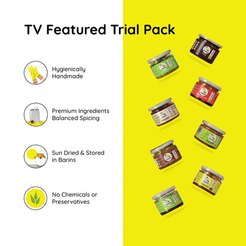 TV Featured trial combo | Pack of 8 (75g each)