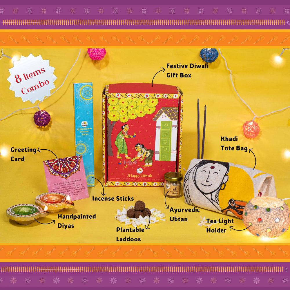 
                  
                    Festive Diwali gift box - non edible items
                  
                