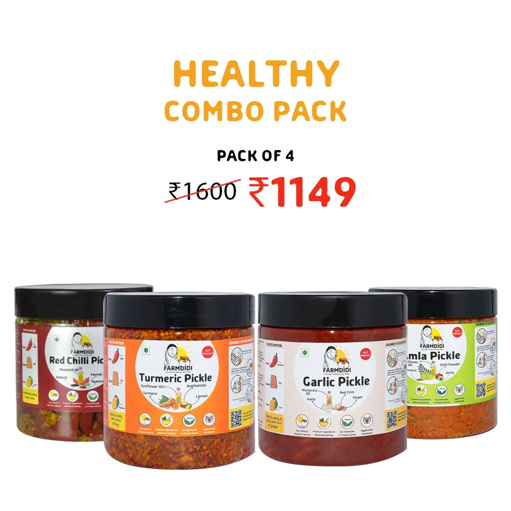 Healthy combo | Pack of 4 (325g each)