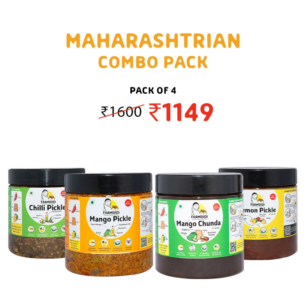 Maharashtrian combo | Pack of 4 (325g each)