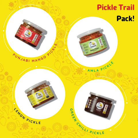 Pickles trial pack | Pack of 4 (75g each)