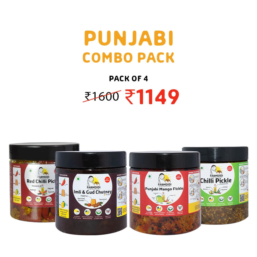 Punjabi combo | Pack of 4 (325g each)