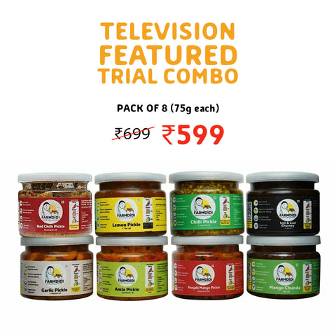 TV Featured trial combo | Pack of 8 (75g each)