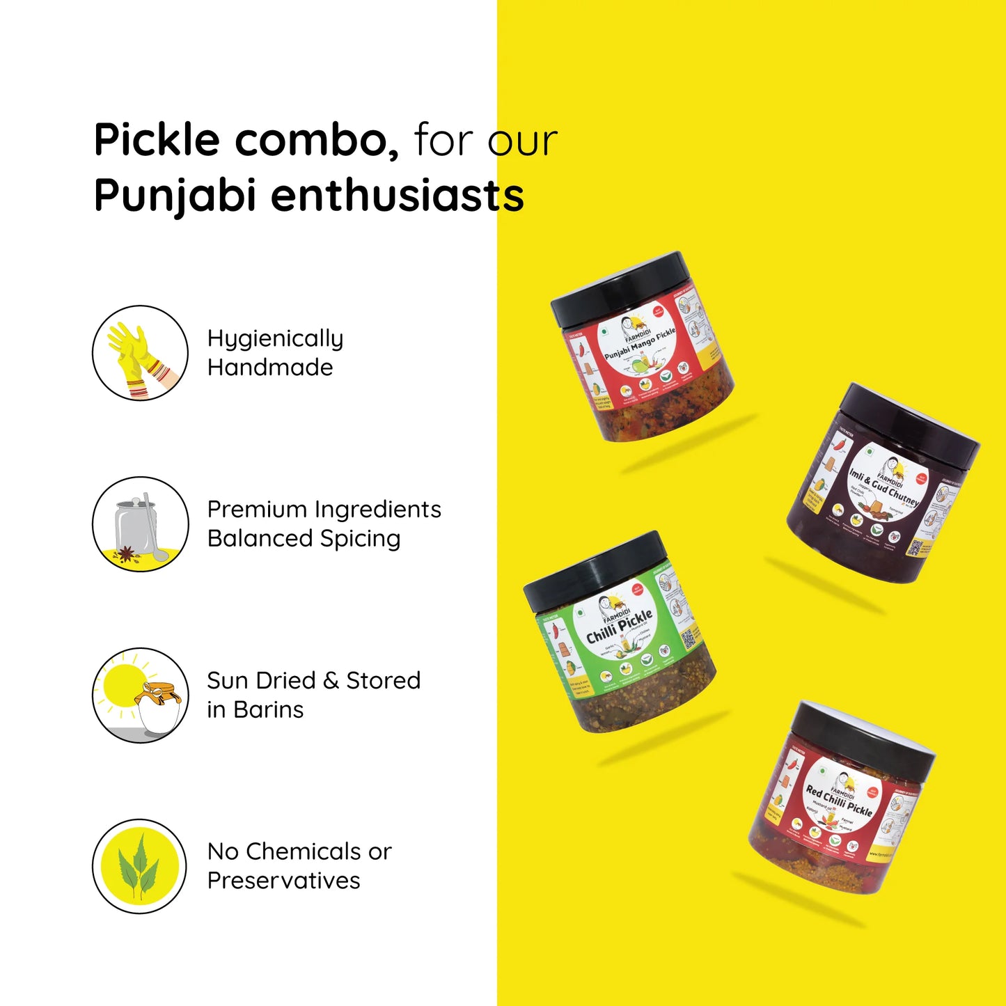 
                  
                    Punjabi combo | Pack of 4 (325g each)
                  
                