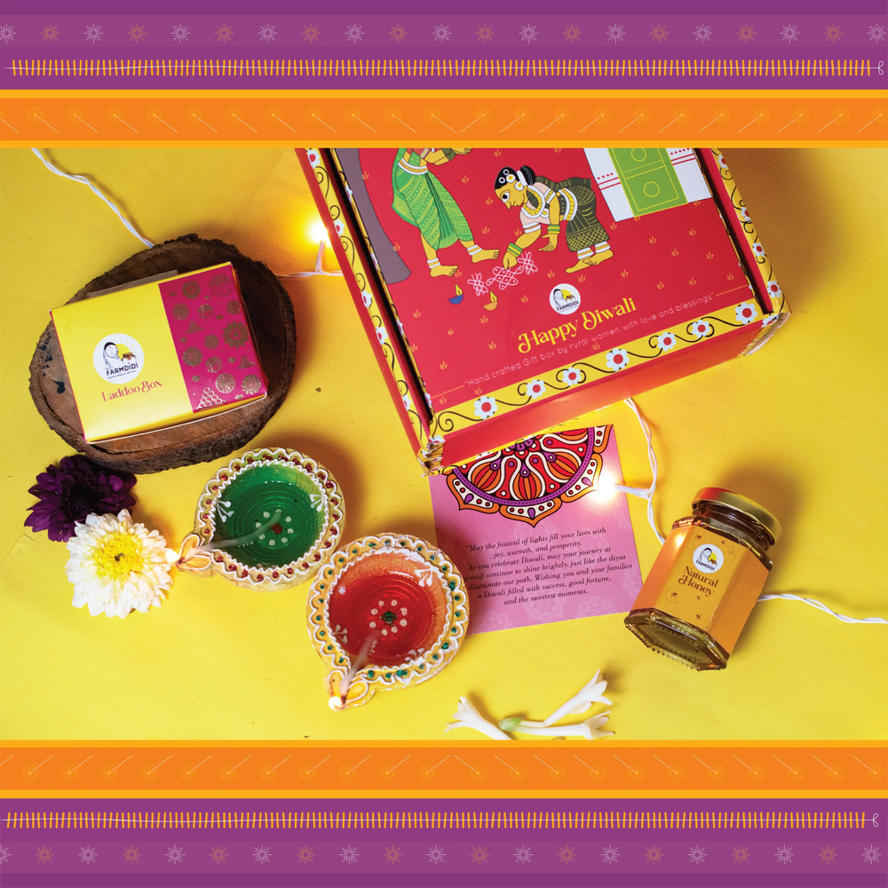 Budget friendly Diwali gift box - edible items