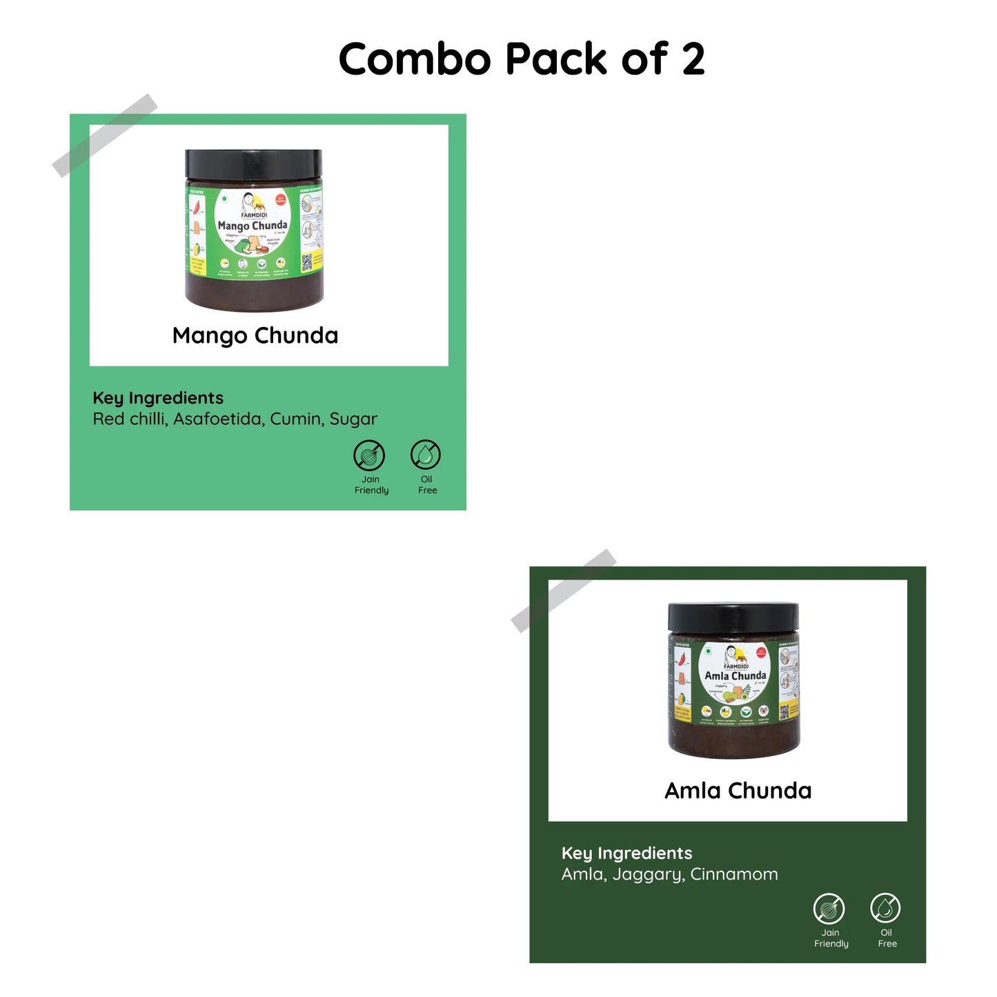 
                  
                    Combo Pack of 2 Amla Chunda X Mango Chunda
                  
                