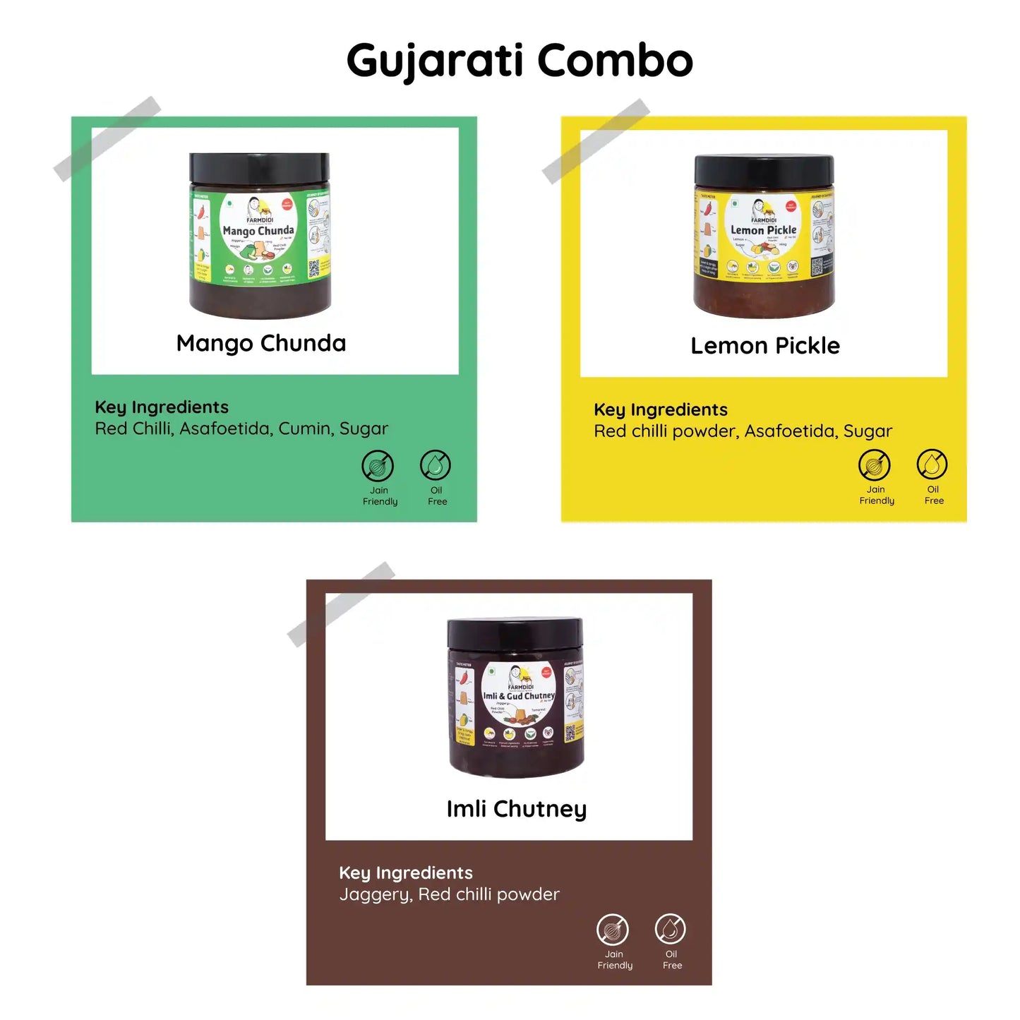 
                  
                    Gujarati combo | Pack of 3 (325g each)
                  
                