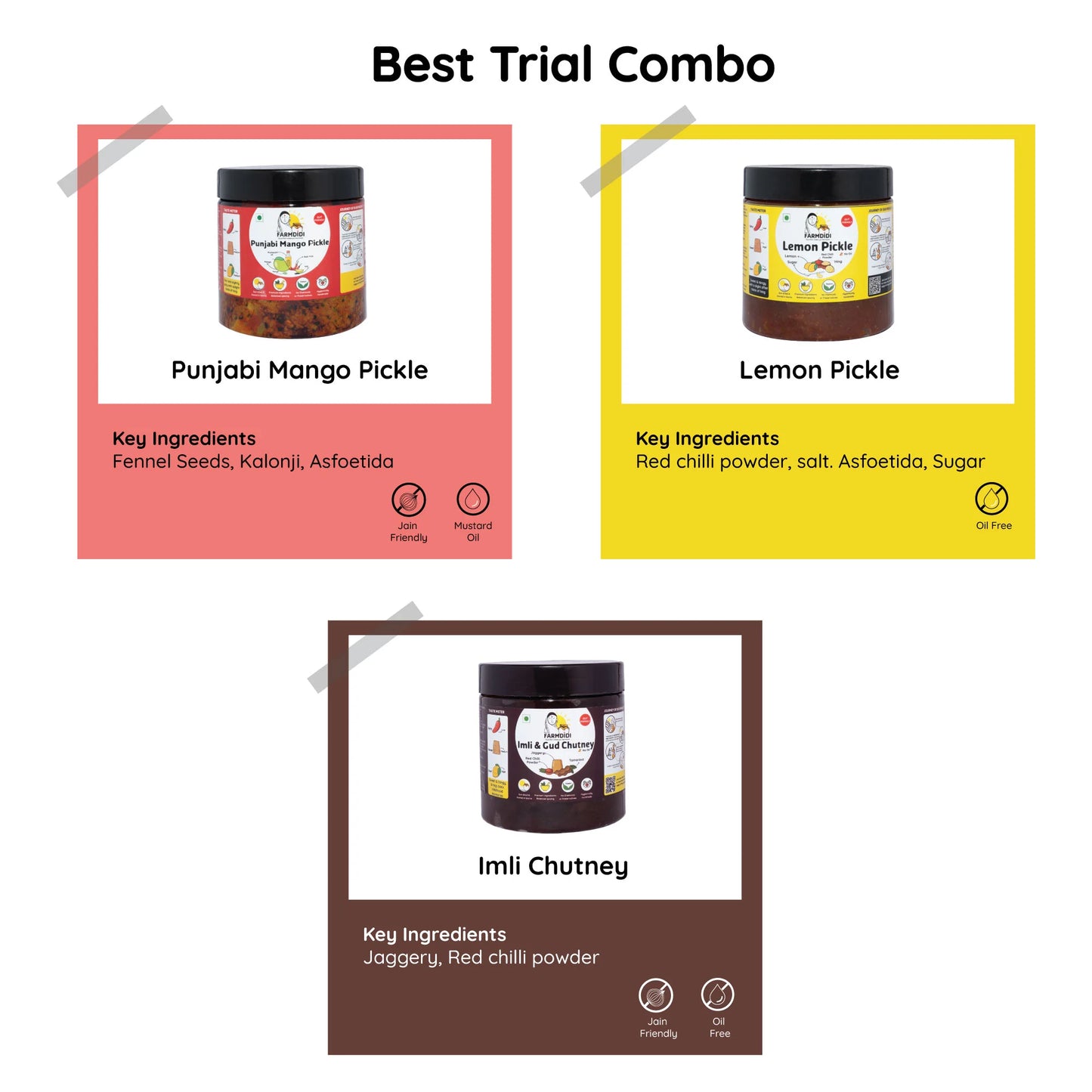
                  
                    Best Seller Trial Combo | Pack of 3 (350g each)
                  
                