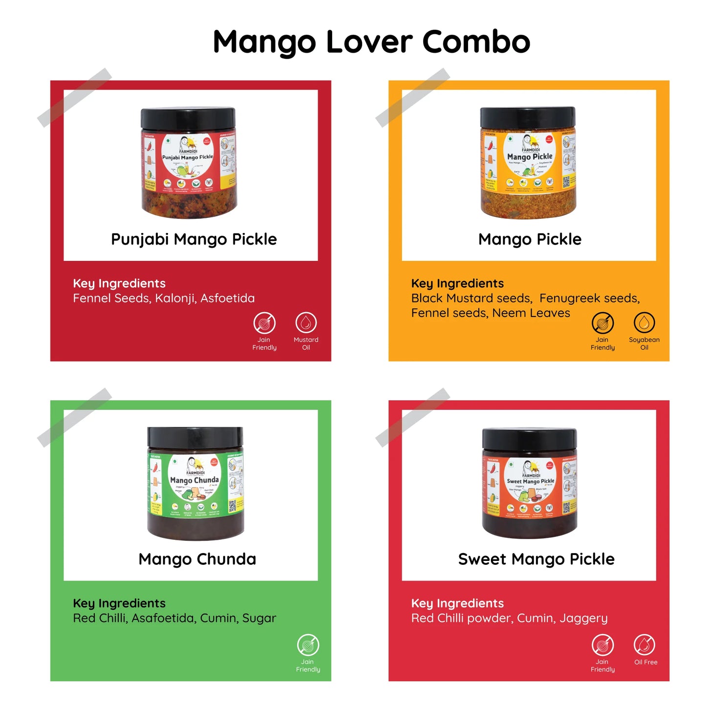 
                  
                    Mango Lovers combo  | Pack of 4 (325g each)
                  
                