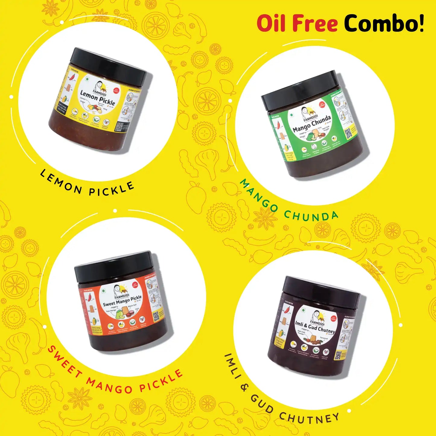 
                  
                    Oil free pack | Pack of 4 (325g each)
                  
                