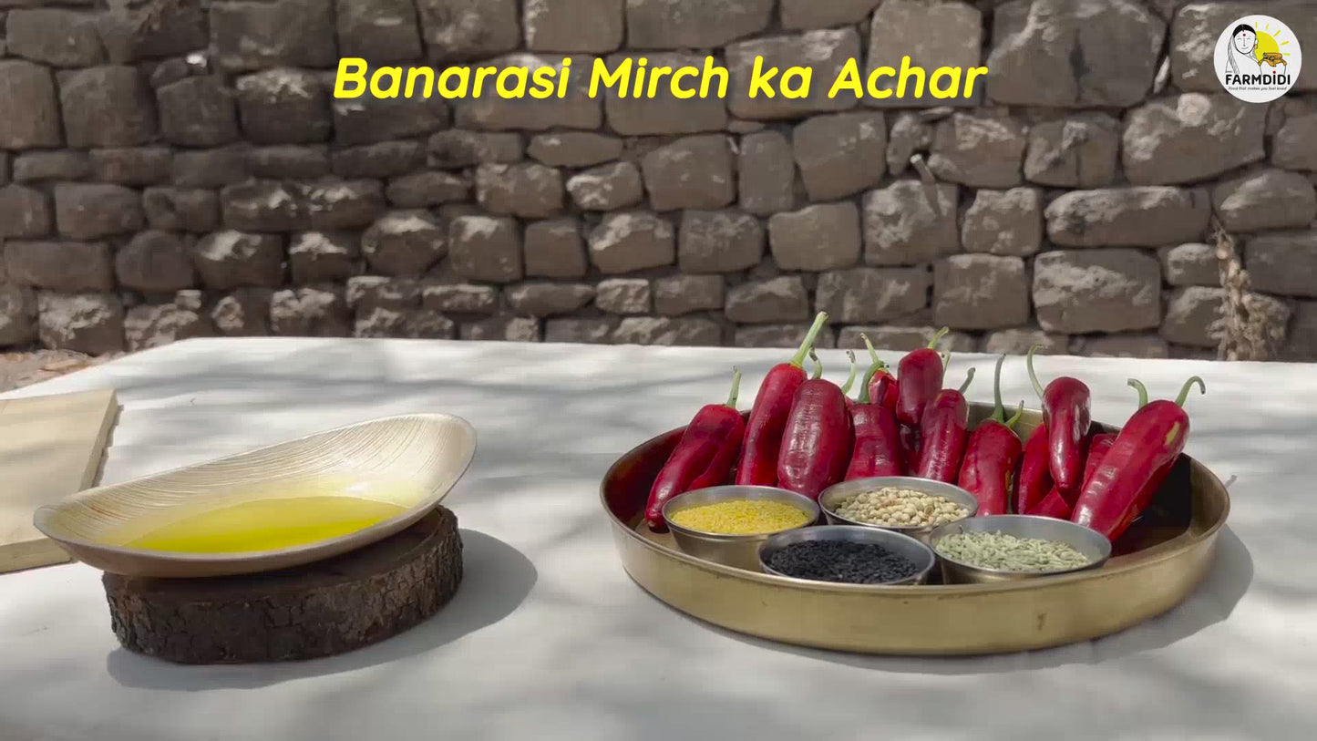 
                  
                    Load and play video in Gallery viewer, Red Chilli Pickle | Lal Mirch ka Achar
                  
                
