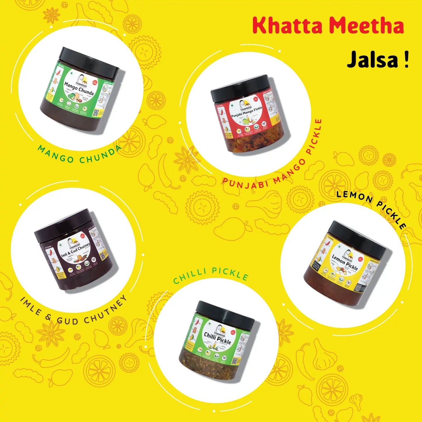 
                  
                    Khatta-Meetha Pack | Pack of 5 (325g each)
                  
                