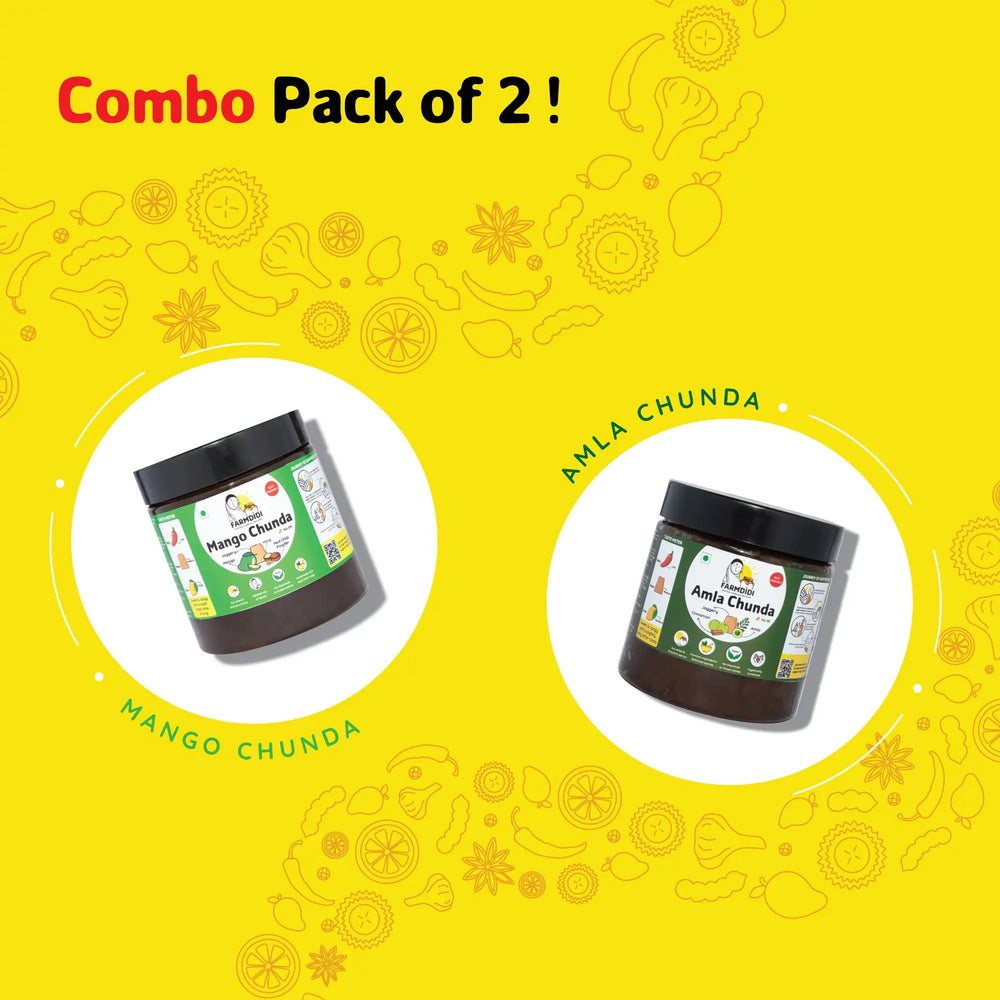 
                  
                    Combo Pack of 2 Amla Chunda X Mango Chunda
                  
                