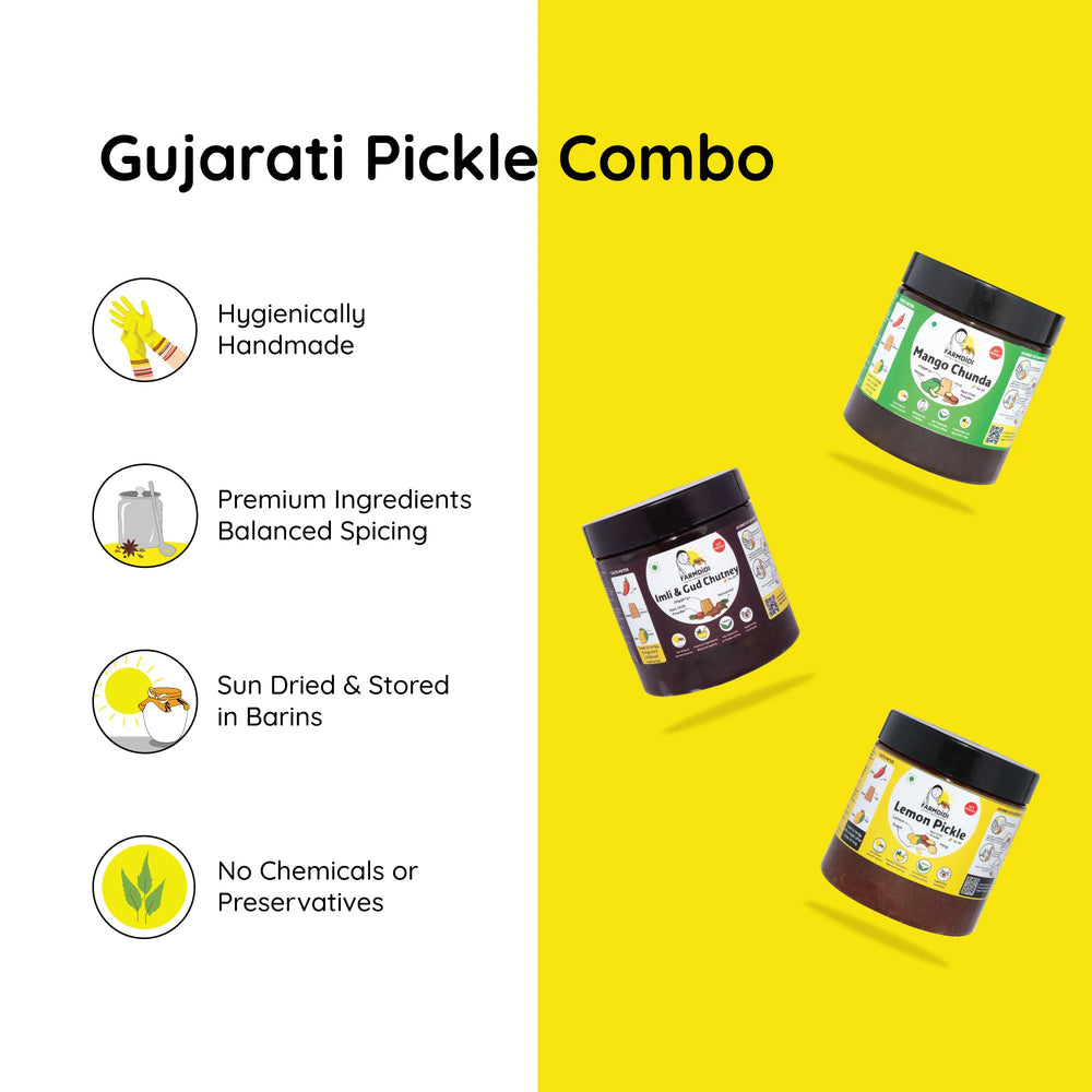 
                  
                    Gujarati combo | Pack of 3 (350g each)
                  
                